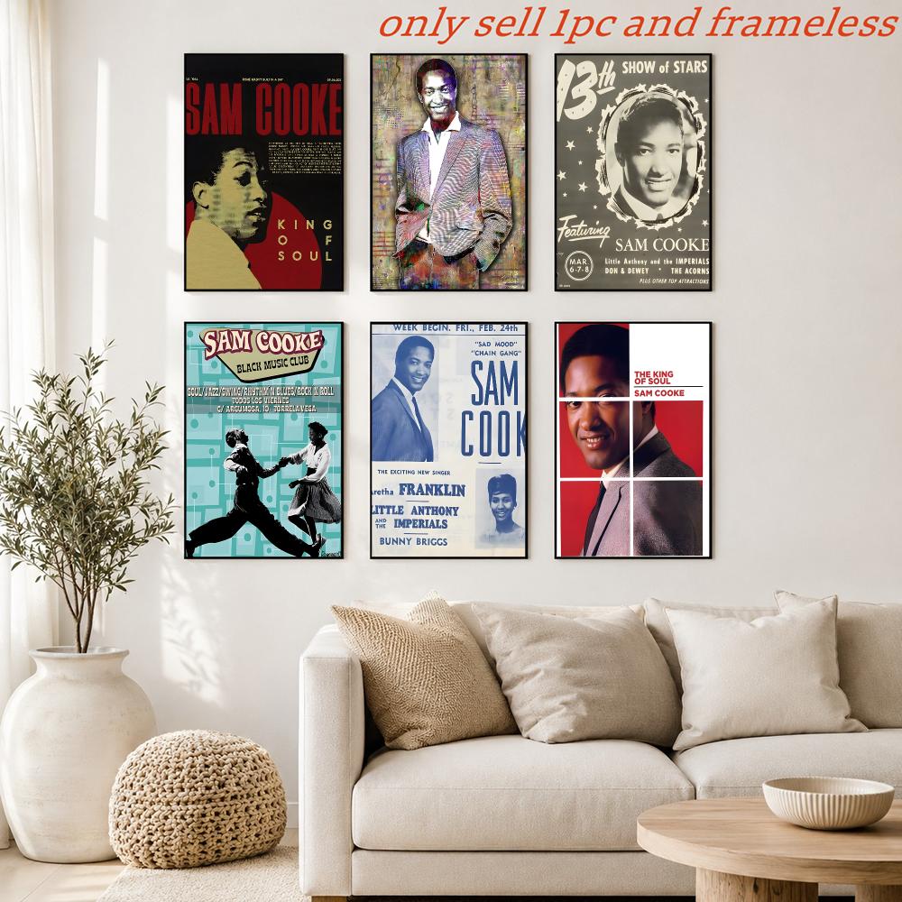 Home Cooking Cafe - Soul Music S-Sam Cooke Poster Print