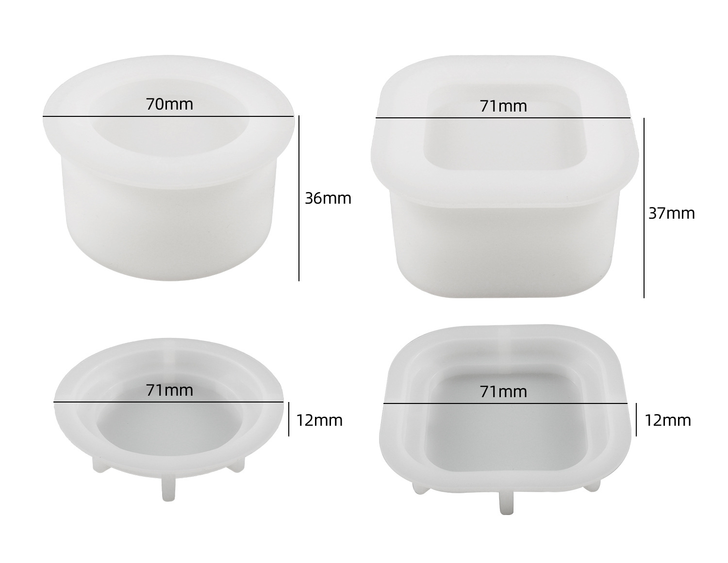 1set Hexagon Apple DIY Candle  - Idli Steamer Mold review and price