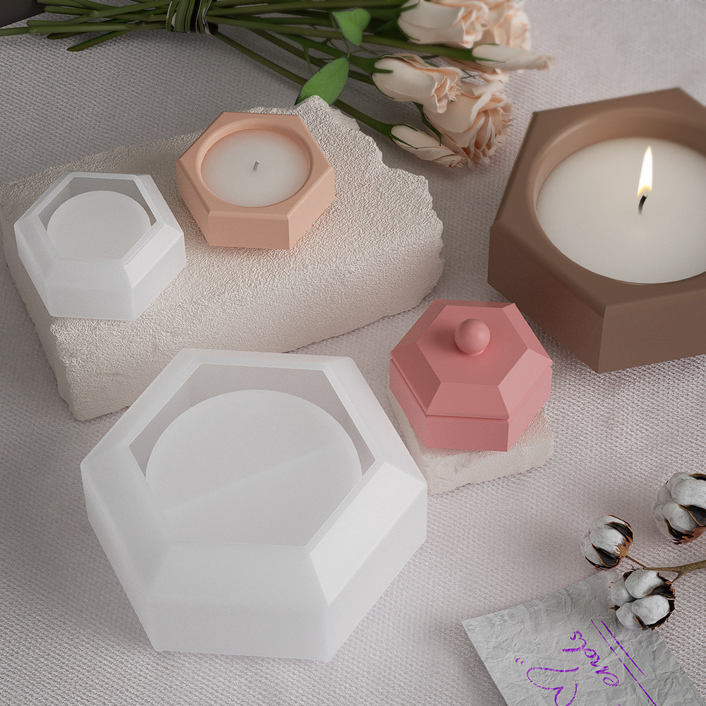 1set Hexagon Apple DIY Candle  - Idli Steamer Mold review and price