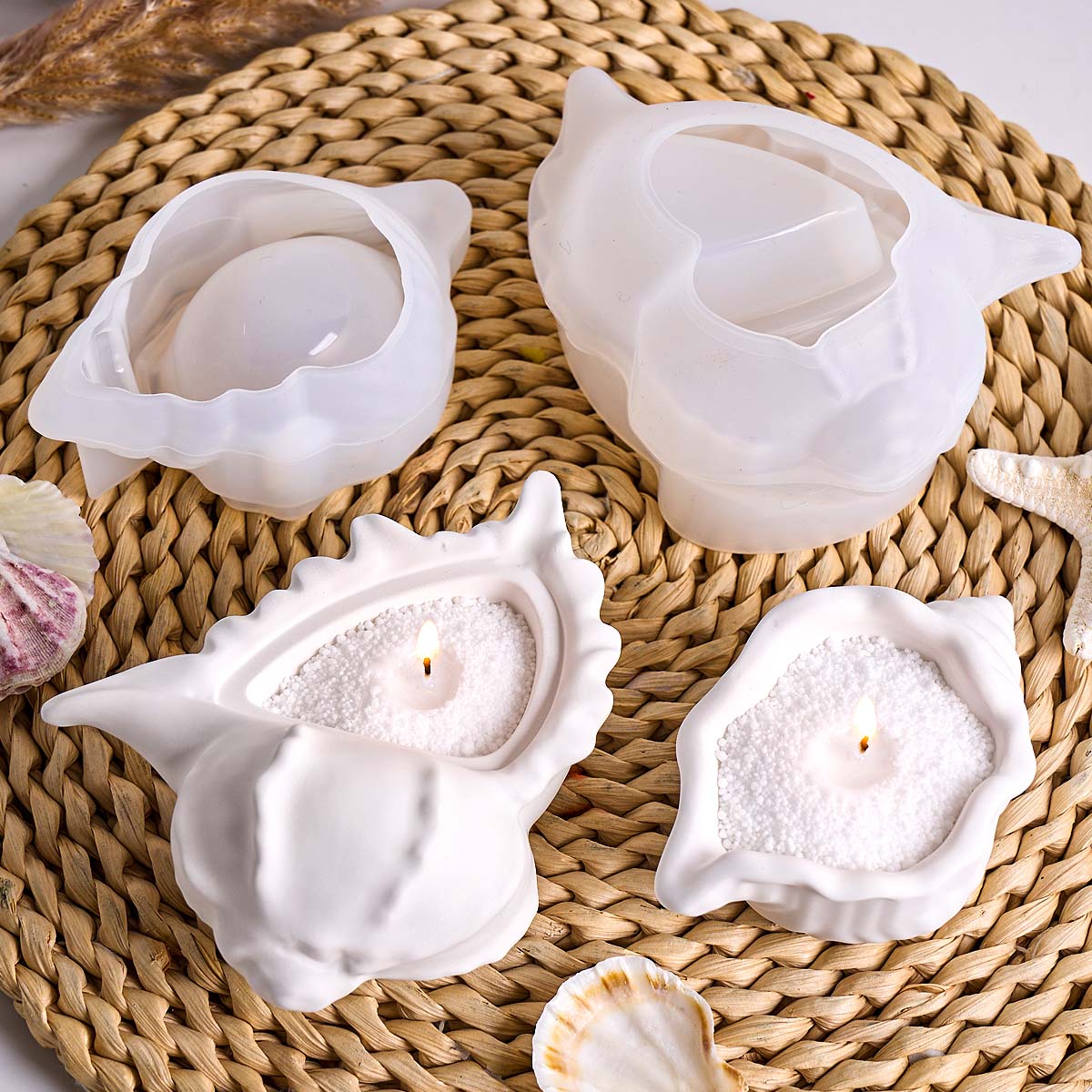 Conch Flowerpot Silicone Mold  - Idli Steamer Mold review and price