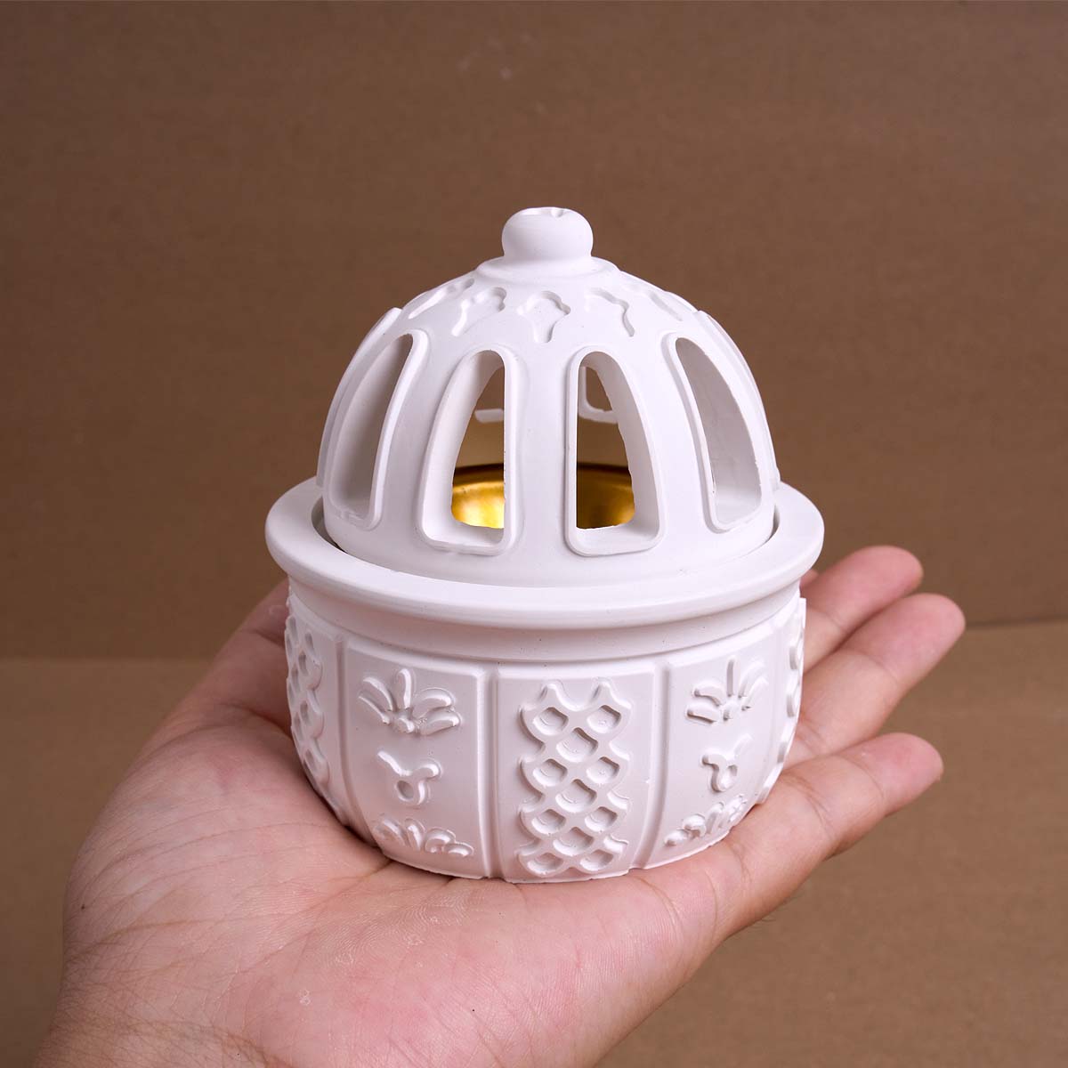 Round Relief Candle Jar Silico - Idli Steamer Mold review and price
