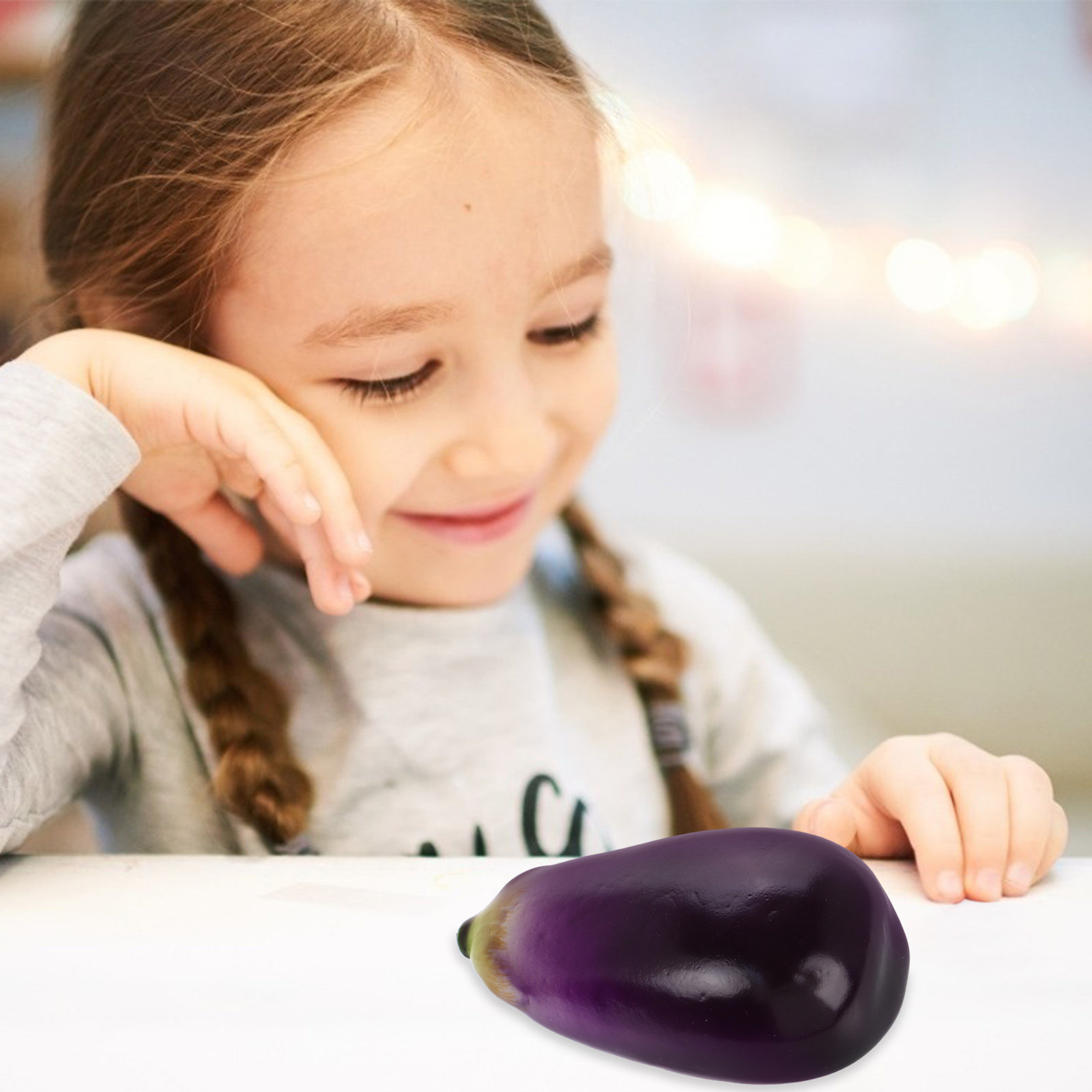6Pcs Lifelike Fake Eggplant Ve - Home Cooking Classes review and price
