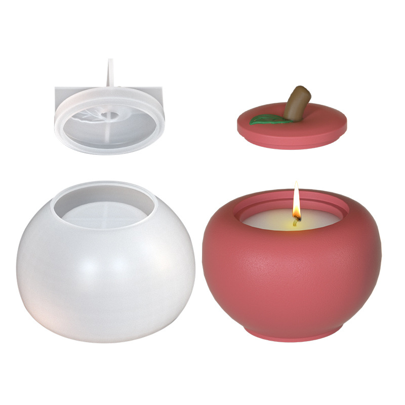 DIY Apple Jar Candle Jar Silic - Idli Steamer Mold review and price