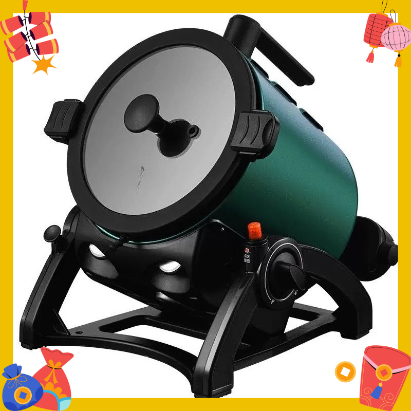 360° Rotating Commercial Cooki - Home Cooking Fried Rice review and price