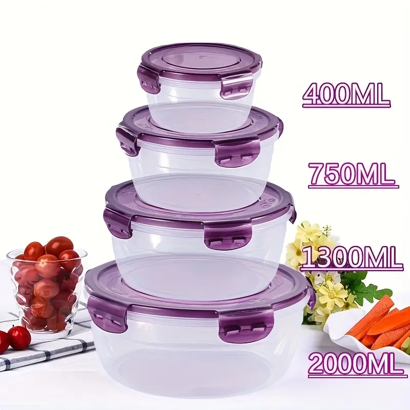 4 Plastic Food Storage Contain - Home Cooking Food review and price