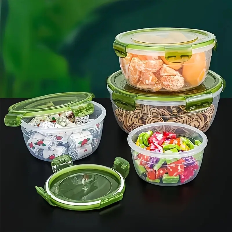 4 Plastic Food Storage Contain - Home Cooking Food review and price