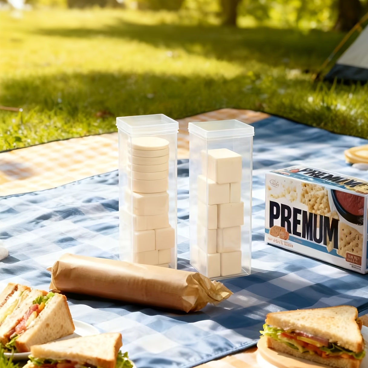 Clear Rectangular Sealed Food  - Home Cooking Food review and price