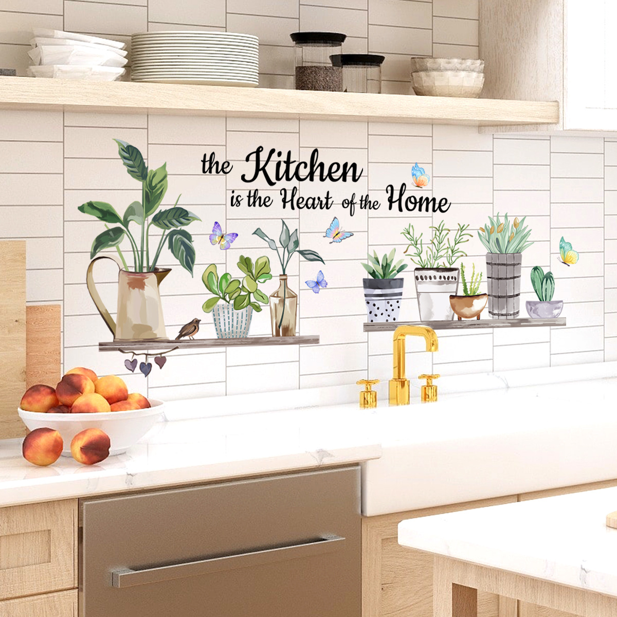 Kitchen Green Plants Cooking A - Home Cooking Quotes review and price