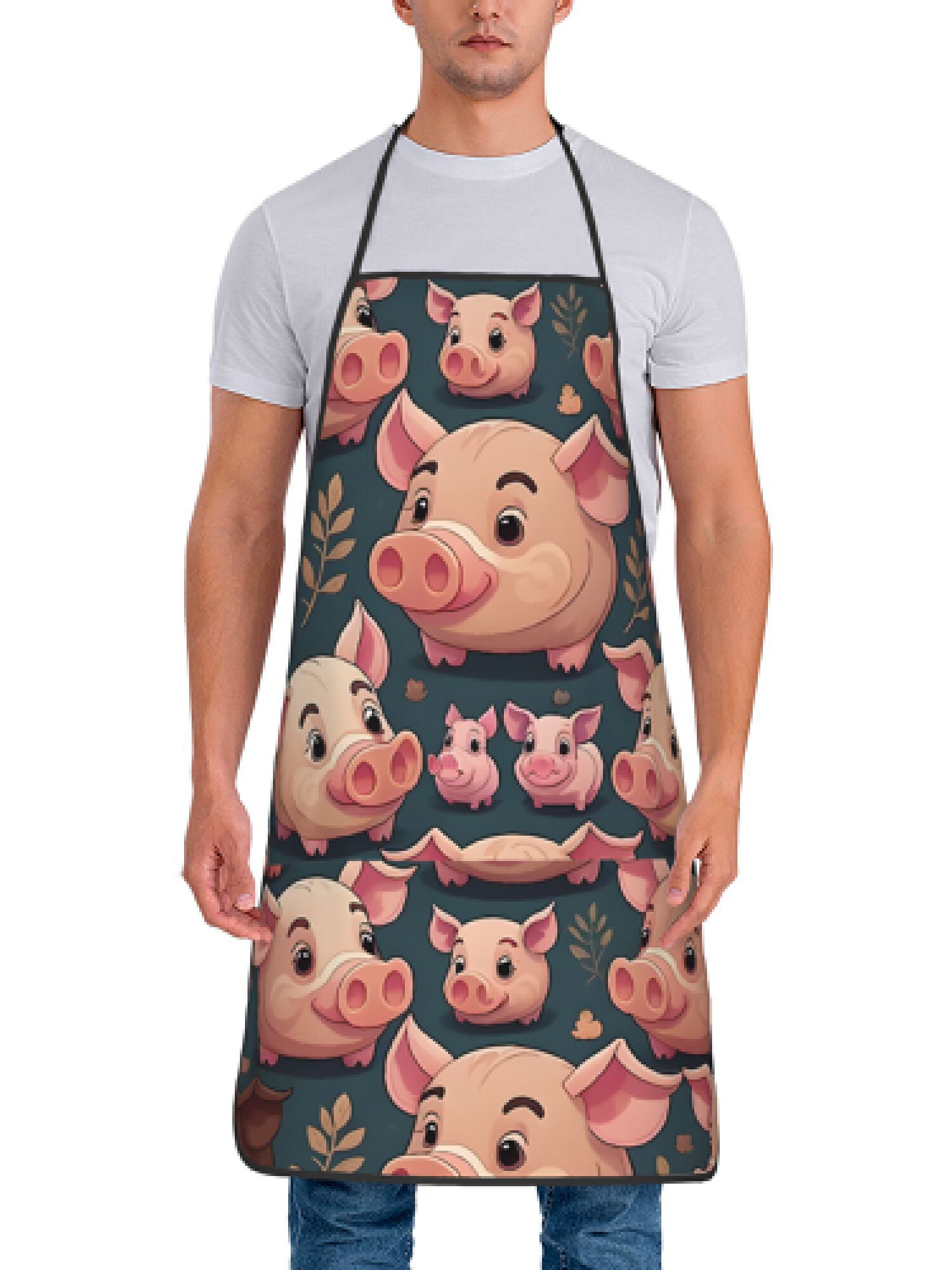 1 Piece Retro Pink Pig Design  - Home Cooking Cafe review and price