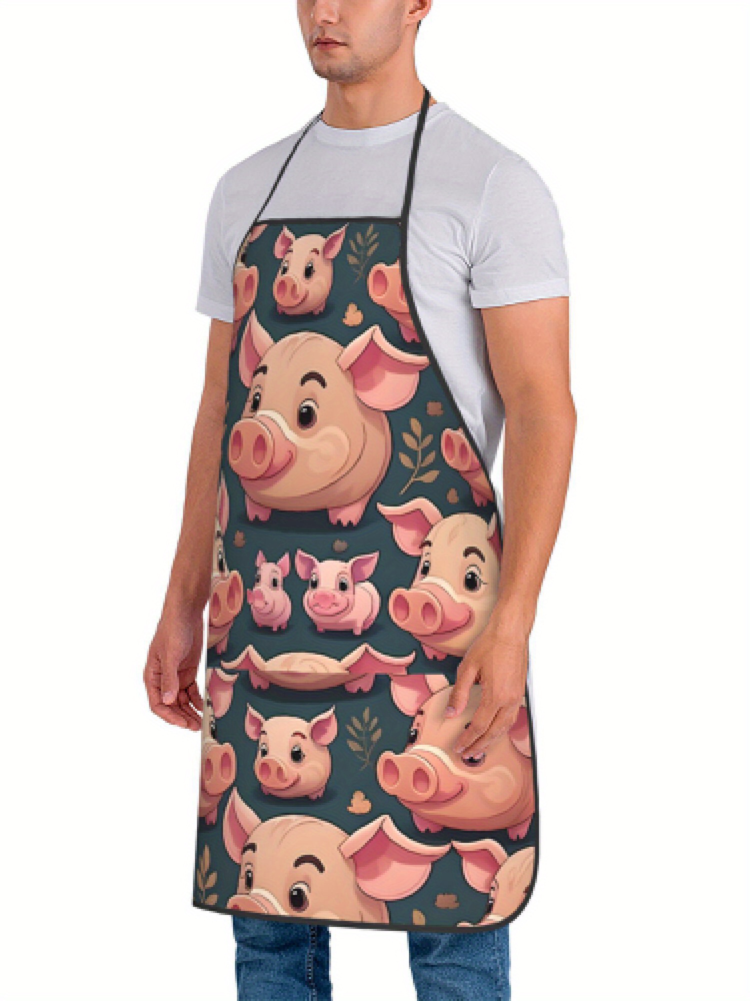 1 Piece Retro Pink Pig Design  - Home Cooking Cafe review and price